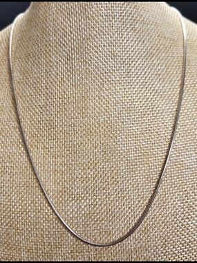 Brand New 19" Italian 925 Sterling Silver Necklace - ITProLux P. LUX Finish